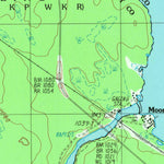 United States Geological Survey Moosehead, ME (1989, 24000-Scale) digital map
