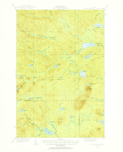 United States Geological Survey Mooseleuk Lake, ME (1931, 62500-Scale) digital map