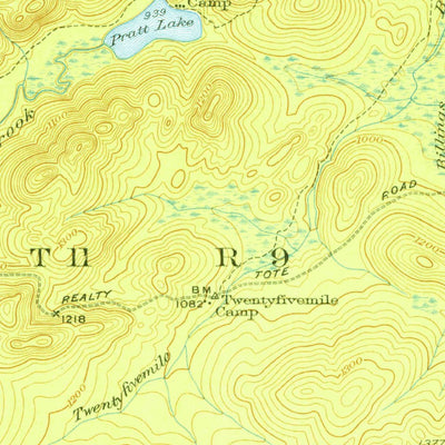 United States Geological Survey Mooseleuk Lake, ME (1931, 62500-Scale) digital map
