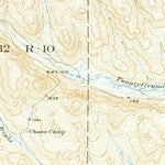 United States Geological Survey Mooseleuk Lake, ME (1935, 62500-Scale) digital map