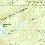 United States Geological Survey Mooseleuk Lake, ME (1985, 24000-Scale) digital map