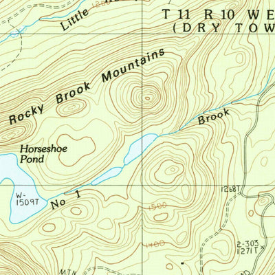 United States Geological Survey Mooseleuk Lake, ME (1985, 24000-Scale) digital map
