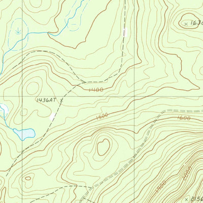 United States Geological Survey Mooseleuk Mountain, ME (1985, 24000-Scale) digital map