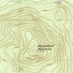 United States Geological Survey Mooseleuk Mountain, ME (1985, 24000-Scale) digital map