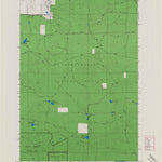 United States Geological Survey Moquah NW, WI (1964, 24000-Scale) digital map