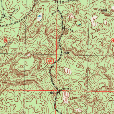 United States Geological Survey Moquah NW, WI (2005, 24000-Scale) digital map