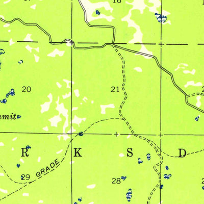 United States Geological Survey Moquah, WI (1944, 48000-Scale) digital map