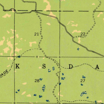 United States Geological Survey Moquah, WI (1947, 48000-Scale) digital map