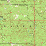 United States Geological Survey Moquah, WI (1964, 62500-Scale) digital map