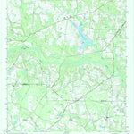 United States Geological Survey Mora, GA (1972, 24000-Scale) digital map