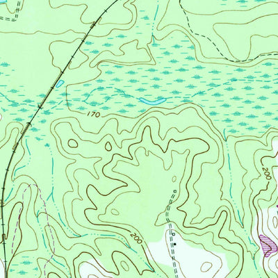 United States Geological Survey Mora, GA (1972, 24000-Scale) digital map