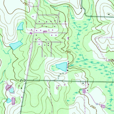 United States Geological Survey Mora, GA (1972, 24000-Scale) digital map