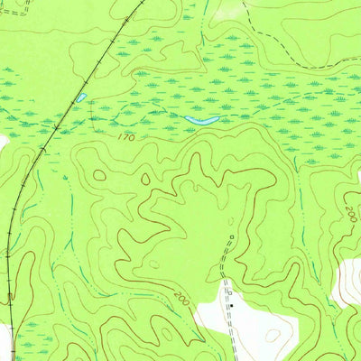 United States Geological Survey Mora, GA (1977, 24000-Scale) digital map