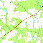 United States Geological Survey Mora, GA (1977, 24000-Scale) digital map