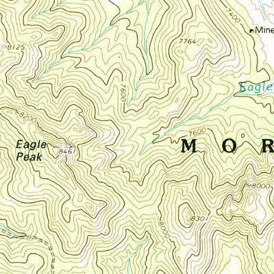 United States Geological Survey Mora, NM (2002, 24000-Scale) digital map