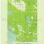 United States Geological Survey Moran, MI (1948, 31680-Scale) digital map