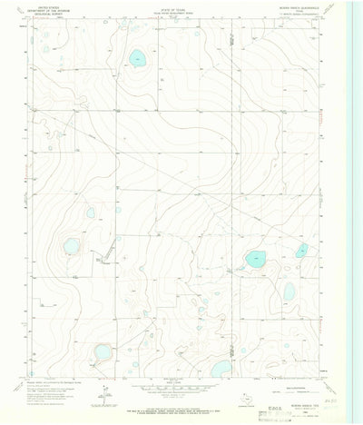 United States Geological Survey Moran Ranch, TX (1963, 24000-Scale) digital map