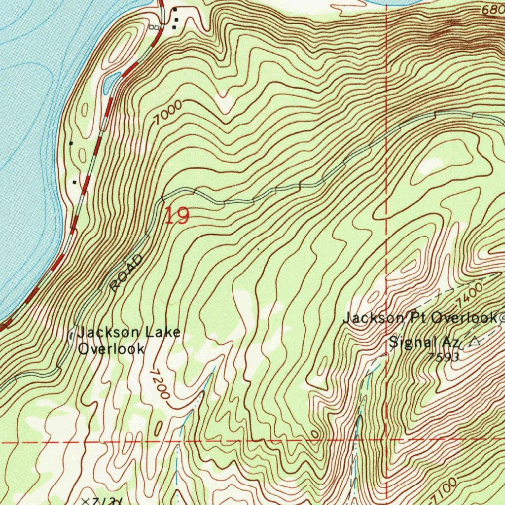 Moran, WY (1968, 24000-Scale) Map by United States Geological Survey ...