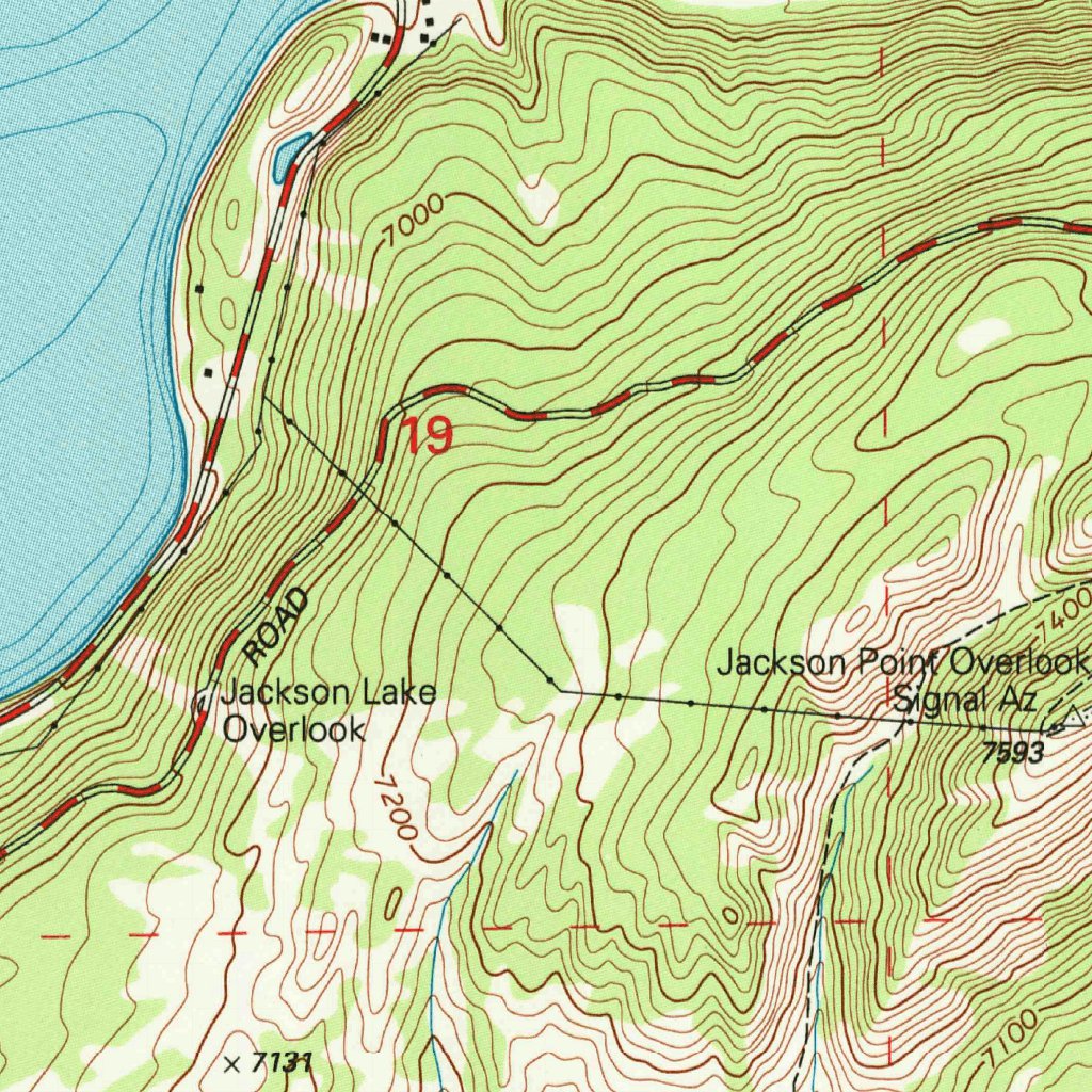 Moran, WY (1996, 24000-Scale) Map by United States Geological Survey ...