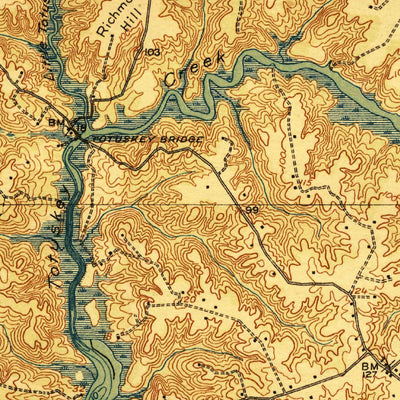 United States Geological Survey Morattico, VA (1917, 62500-Scale) digital map