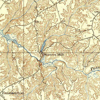 United States Geological Survey Morattico, VA (1926, 62500-Scale) digital map