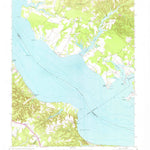 United States Geological Survey Morattico, VA (1968, 24000-Scale) digital map