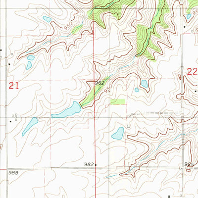 United States Geological Survey Moravia, IA (1982, 24000-Scale) digital map