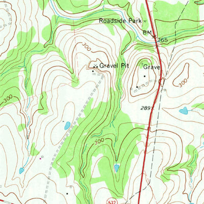 United States Geological Survey Moravia, TX (1965, 24000-Scale) digital map
