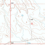 United States Geological Survey Moreau Peak, SD (1993, 24000-Scale) digital map