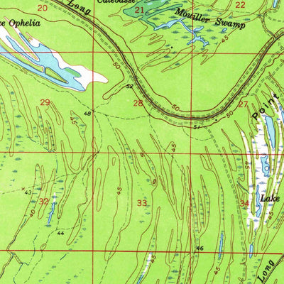 United States Geological Survey Moreauville, LA (1962, 62500-Scale) digital map