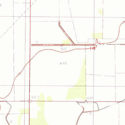 United States Geological Survey Moreauville, LA (1982, 24000-Scale) digital map