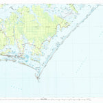 United States Geological Survey Morehead City, NC (1985, 100000-Scale) digital map