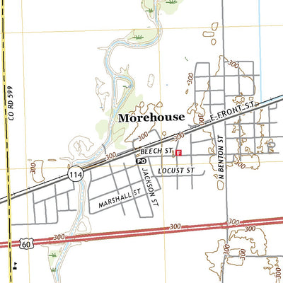 United States Geological Survey Morehouse, MO (2021, 24000-Scale) digital map