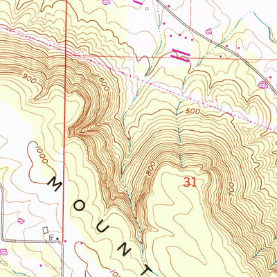 United States Geological Survey Moreland, AR (1989, 24000-Scale) digital map