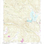 United States Geological Survey Morena Reservoir, CA (1960, 24000-Scale) digital map