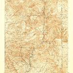 United States Geological Survey Morenci, AZ-NM (1915, 125000-Scale) digital map