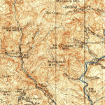 United States Geological Survey Morenci, AZ-NM (1915, 125000-Scale) digital map