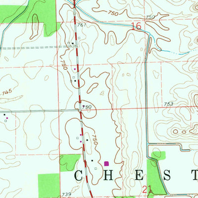 United States Geological Survey Morenci, MI-OH (1960, 24000-Scale) digital map