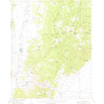 United States Geological Survey Morey Peak, NV (1968, 62500-Scale) digital map
