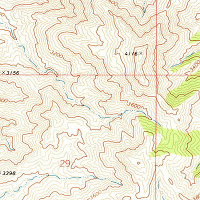 United States Geological Survey Morgan Butte, AZ (1969, 24000-Scale) digital map