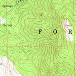 United States Geological Survey Morgan Butte, OR (1966, 24000-Scale) digital map