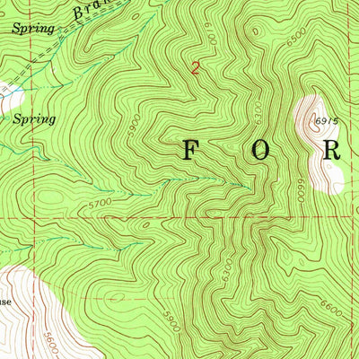 United States Geological Survey Morgan Butte, OR (1966, 24000-Scale) digital map