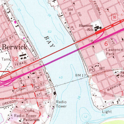 United States Geological Survey Morgan City, LA (1966, 24000-Scale) digital map