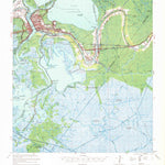 United States Geological Survey Morgan City, LA (1967, 62500-Scale) digital map