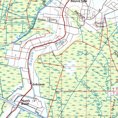 United States Geological Survey Morgan City, LA (1983, 100000-Scale) digital map