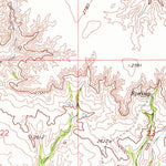 United States Geological Survey Morgan Creek School, MT (1972, 24000-Scale) digital map