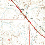 United States Geological Survey Morgan Draw, WY (1971, 24000-Scale) digital map