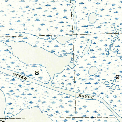 United States Geological Survey Morgan Harbor, LA (1954, 31680-Scale) digital map