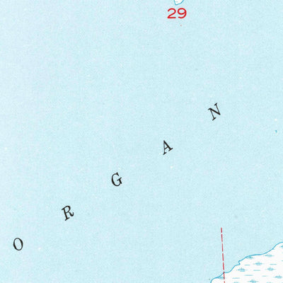 United States Geological Survey Morgan Harbor, LA (1955, 24000-Scale) digital map