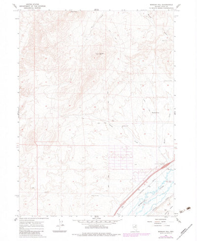 United States Geological Survey Morgan Hill, NV (1967, 24000-Scale) digital map